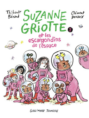 cover image of Les escargondins de l'espace